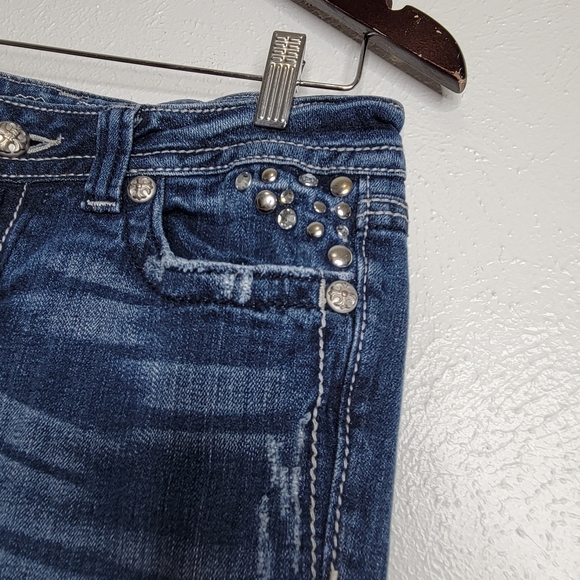 Miss Me Boot Cut Jeans Size 30 x 35 - Picture 7 of 15